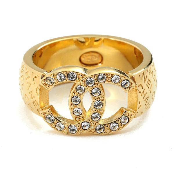 訳アリ⭐︎CHANEL ゴールドリング 12号 CHANEL 並行輸入 シャネル リング ココマーク RINGレディース
