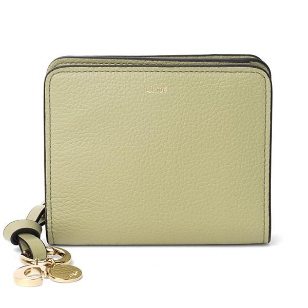クロエ 2つ折り財布 ライトグリーン系 Chloe CHC22WP765F57 37J
