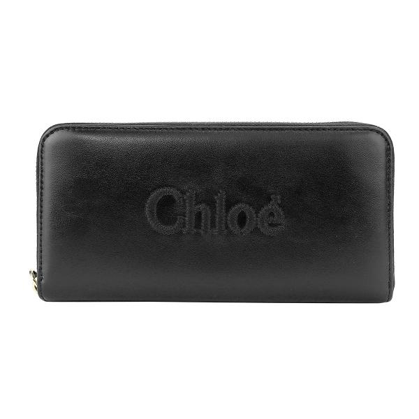 See by Chloe ブラックレザー 財布&名刺入れ2点セット Chloe（クロエ） 並行輸入 長財布(ラウンドファスナー) センス