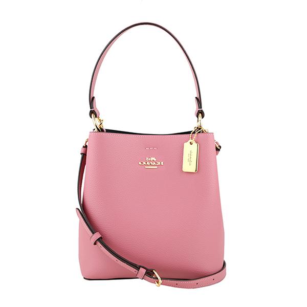 コーチ アウトレット ハンドバッグ スモール タウン バケット バッグ 1011 Imr2q ピンク ネイビー ゴールド Gcoimr2q ブランドストリートリング 通販 Yahoo ショッピング