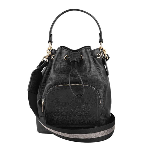 COACH ブラック ハンドバッグ 中型 コーチ COACH バッグ （ブラック） -ファッション通販 FASHION