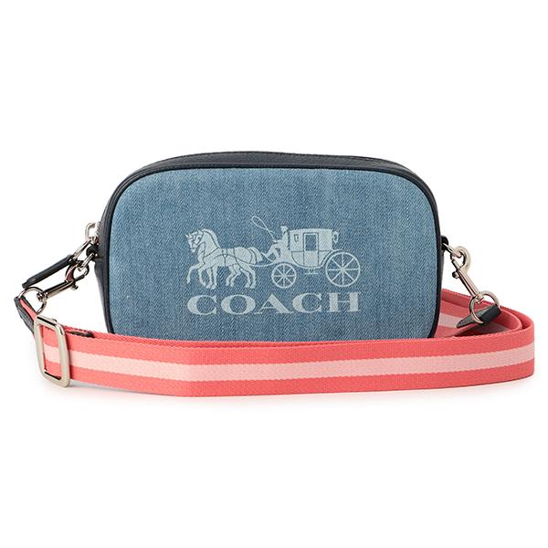 コーチ ショルダーバッグ COACH ホースアンドキャリッジ 90393 SV/DE  