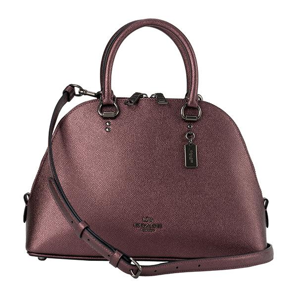 COACH パープル　ハンドバッグ COACH パープルハンドバッグ