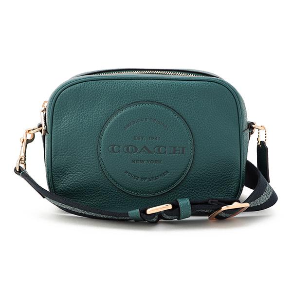 COACH コーチ ショルダーバッグ ブルーグリーン 青緑 C2828