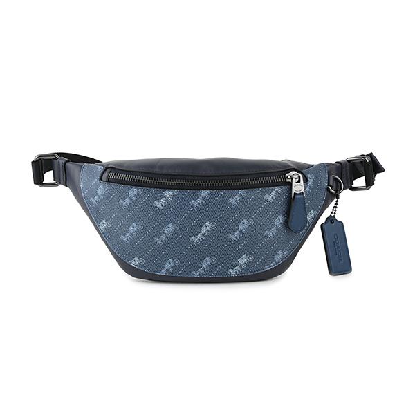 コーチ ウエストバッグ・ボディバッグ ブルー 青 COACH C4138 QBSP4