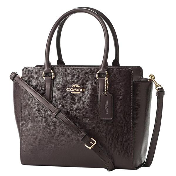 【極美品】COACHサッチェル　レザー　2wayハンドバッグF31357 COACH 並行輸入 コーチ ハンドバッグ ボルドー系 F31357 IML7C 爆買
