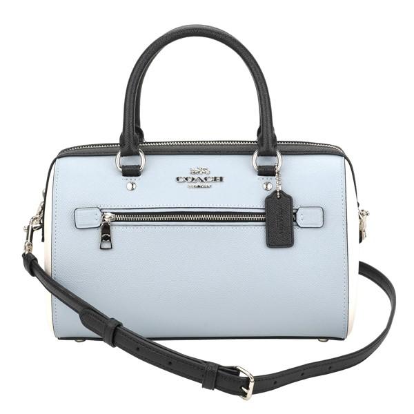 COACH ライトブルー ハンドバッグ COACH 並行輸入 コーチ ハンドバッグ ライトブルー 水色 F82129