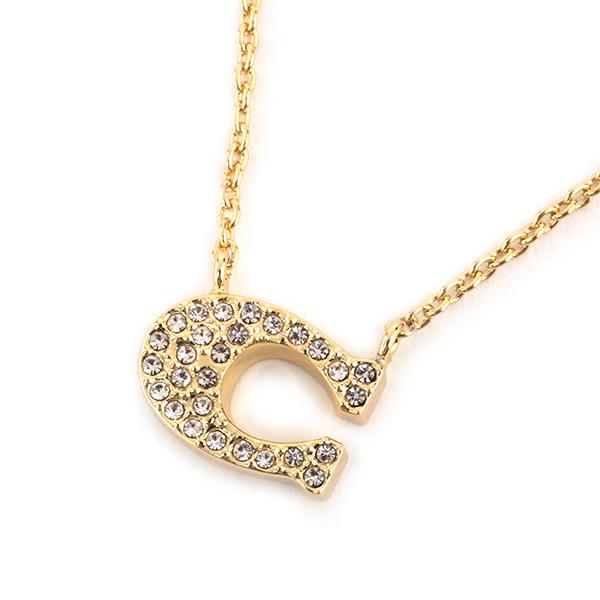 ❤新品未使用❤COACH　シグネチャー　ネックレス　91433　ゴールド　パヴェ COACH（コーチ） 並行輸入 ネックレス パヴェ シグネチャー 91433 GLD