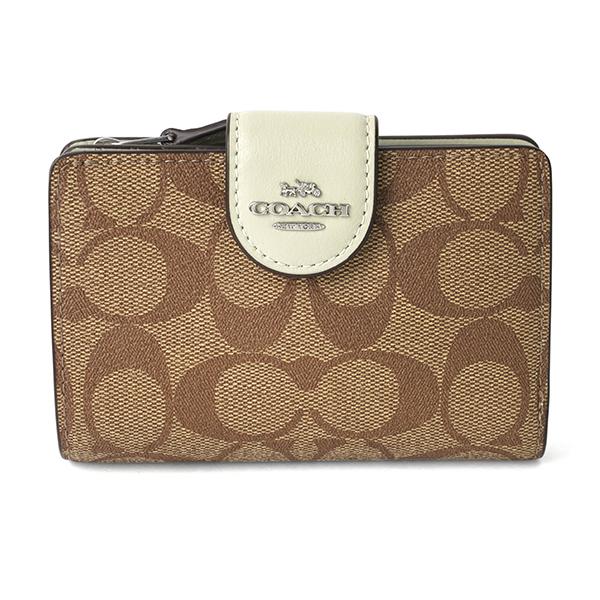 COACH コーチ 2つ折り財布 シグネチャー C0082 SVV7Q : ブランド