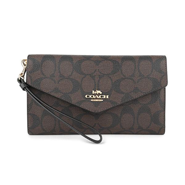 COACH（コーチ） 並行輸入 長財布 シグネチャーキャンバス C1962