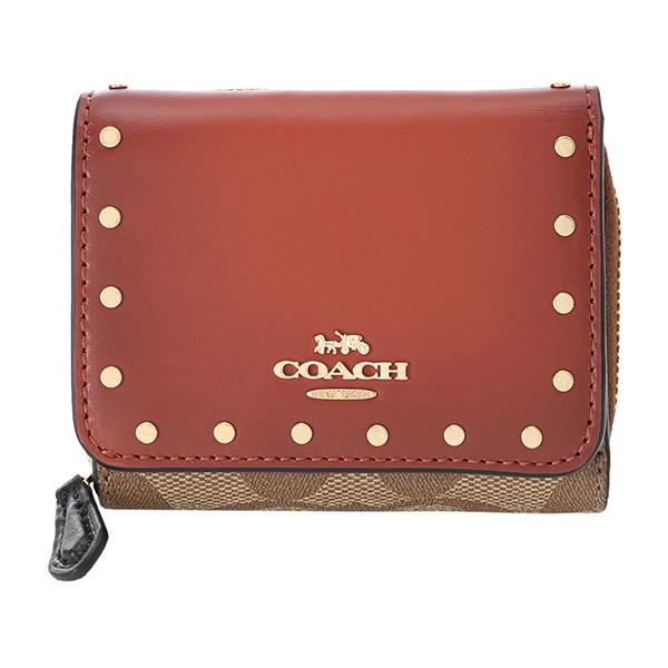 COACH（コーチ） 並行輸入 3つ折り財布 シグネチャー C3323 IMRL7