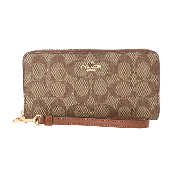 COACH コーチ 長財布(ラウンドファスナー) シグネチャー C4452