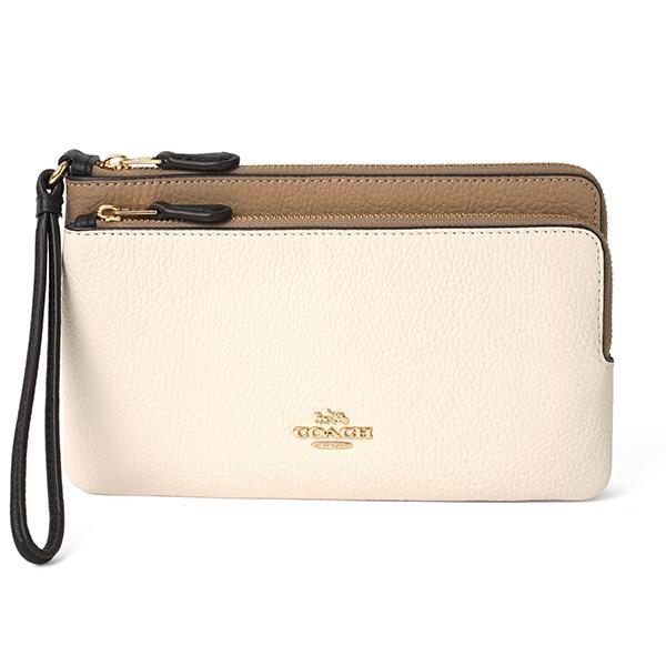 COACH（コーチ） 並行輸入 長財布 ぺブルドレザー C7368 IMCAH