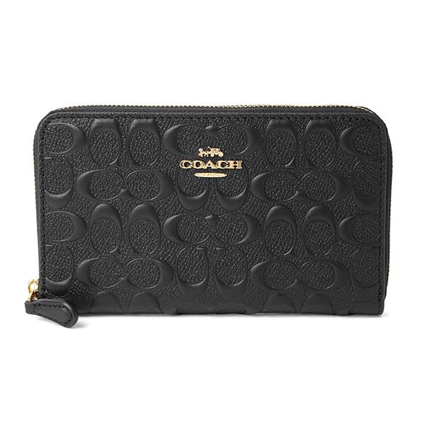 COACH（コーチ） 並行輸入 2つ折り財布 シグネチャー CC942 IMBLK