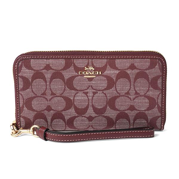 COACH コーチ 長財布(ラウンドファスナー) シグネチャー COACH コーチ 長財布(ラウンドファスナー) シグネチャー