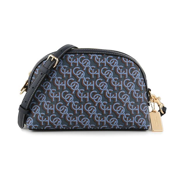 COACH モノグラム ショルダーバッグ コーチ モノグラム ショルダーバッグ 薄型 ベージュ - メルカリ