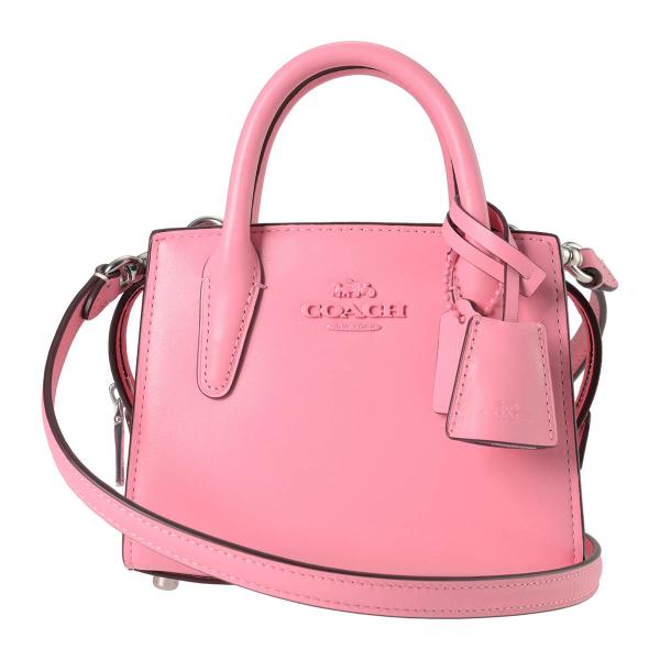 た*か様 コーチ　ピンク スエード ボストンバッグ COACH 並行輸入 コーチ ショルダーバッグ アンドレア CO974