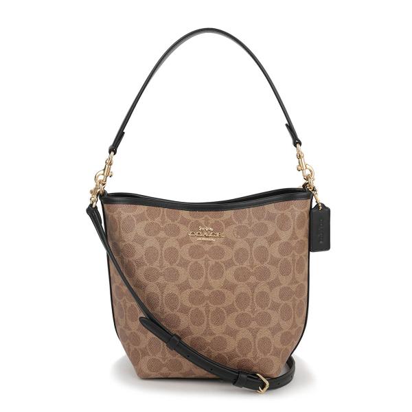 並行輸入 コーチ ハンドバッグ COACH シグネチャー CT800 IMQRX レディース ブラウン 茶 ブラック