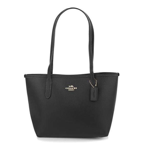 並行輸入 コーチ トートバッグ COACH ぺブルドレザー CT859 IMBLK レディース ブラック 黒 爆買