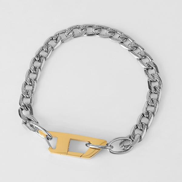 DIESEL（ディーゼル） 並行輸入 ブレスレット スチール DX1338040