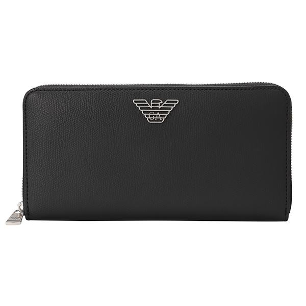 ARMANI（アルマーニ） 並行輸入 長財布(ラウンドファスナー) ブラック
