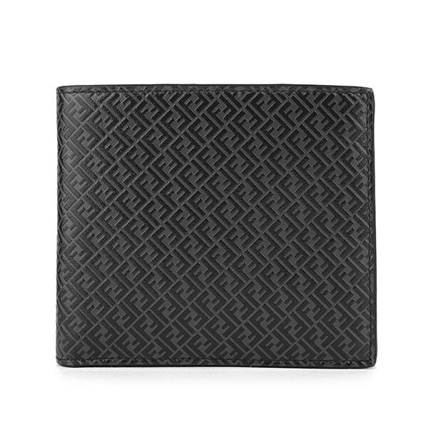 FENDI 並行輸入 フェンディ 2つ折り財布 マイクロ エフエフ