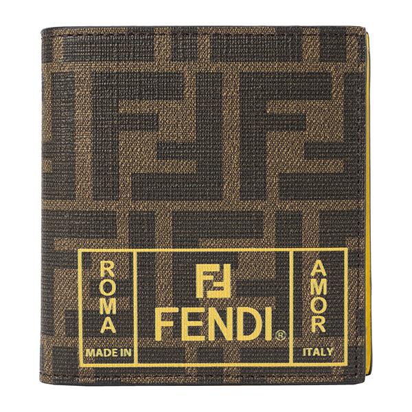 FENDI（フェンディ） 並行輸入 2つ折り財布 ズッカ 7M0274 A7SB F17HW