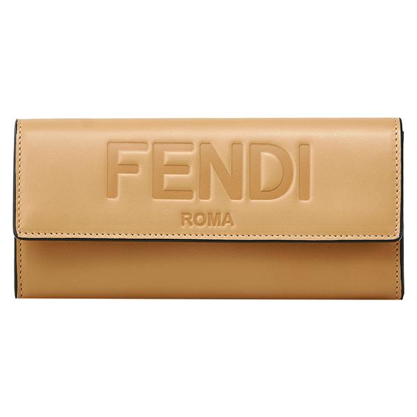 フェンディ 長財布 ベージュ FENDI 8M0251 AAYZ F15KR