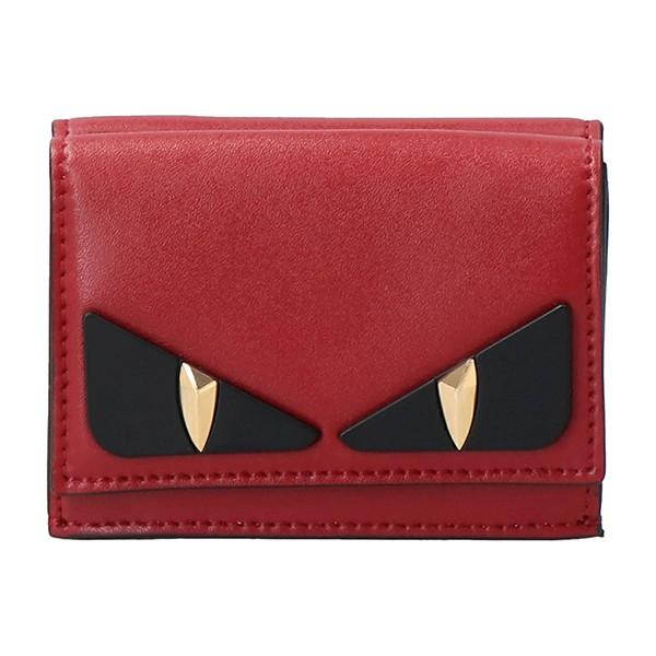 美品✨　フェンディ バグズアイ　モンスター　三つ折り財布 FENDI 美品✨ フェンディ バグズアイ モンスター 三つ折り財布 FENDI