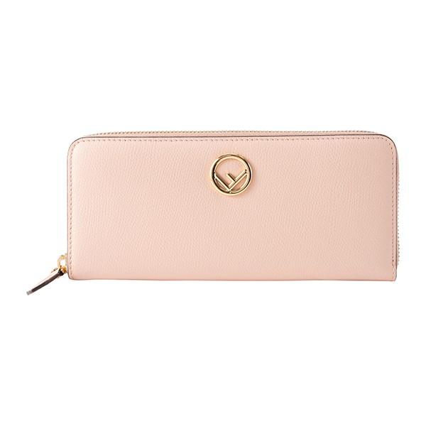 希少 FENDI フェンディ 長財布 ロゴ ピンク FENDI フェンディ セレリア 二つ折り 長財布 ピンク レディース