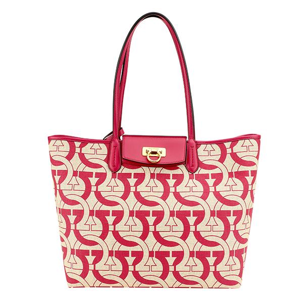 フェラガモ トートバッグ FERRAGAMO ガンチーニ 21I012 755775  