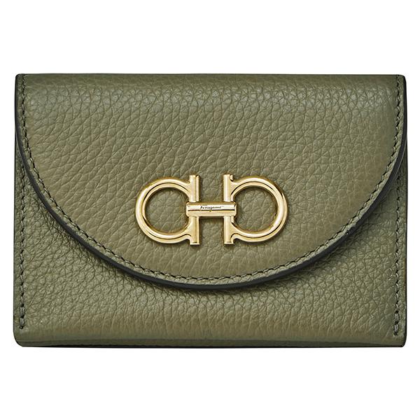 FERRAGAMO フェラガモ カードケース ガンチーニ 220332 755089 