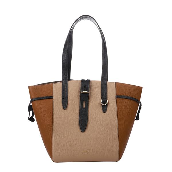 FURLA ビジネスバッグ 黒/ベージュ FURLA（フルラ） 並行輸入 ハンドバッグ ネット BZT0FUA HSC000 1480S