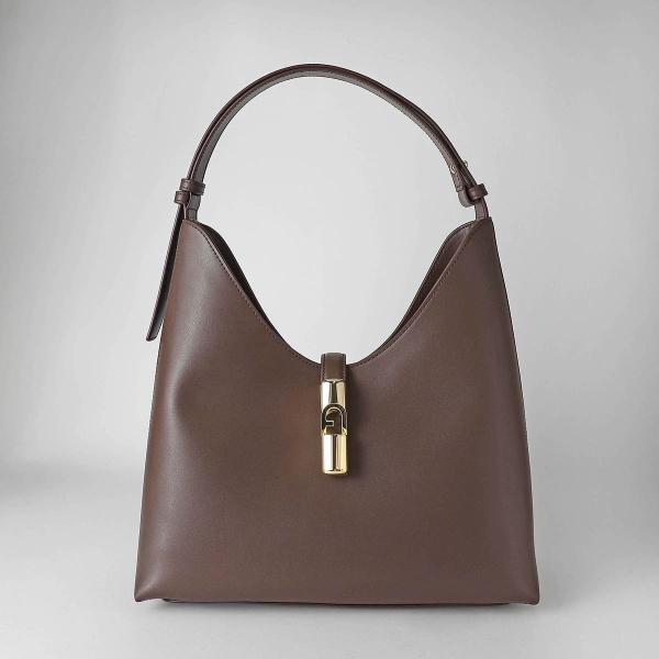 並行輸入 フルラ トートバッグ FURLA ゴッチャ WB01499 BX3104 2460S 1 007 レディース ダークブラウン こげ茶