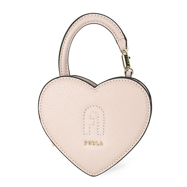 手の平カワイイコインケース☆ハート形☆Furla☆現品限送料込