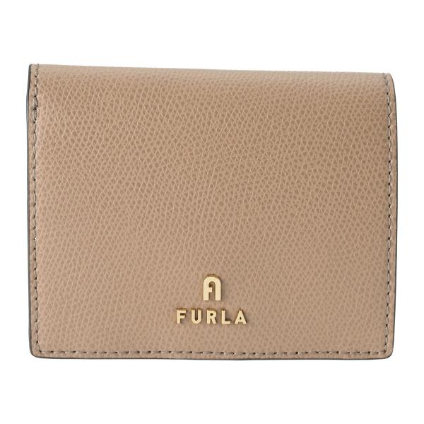 並行輸入 フルラ 2つ折り財布 FURLA カメリア WP00304 ARE000 1257S 1 007 レディース グレージュ 爆買