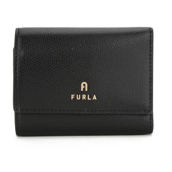 並行輸入 フルラ 3つ折り財布 FURLA カメリア WP00454 ARE000 O6000 レディース ブラック 黒