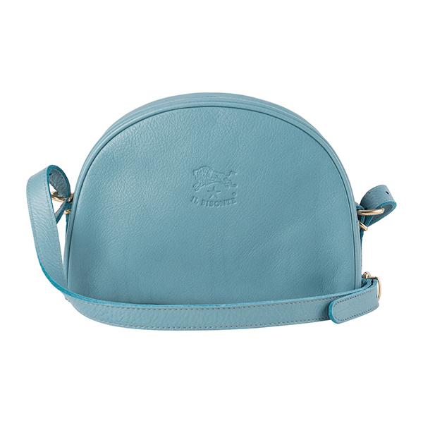 IL BISONTE イルビゾンテ ショルダーバッグ ライトブルー 水色 A0581  