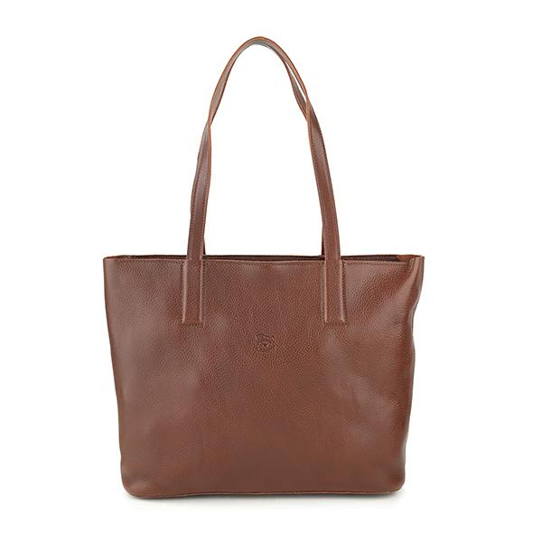 IL BISONTE イルビゾンテ トートバッグ ブラウン 茶