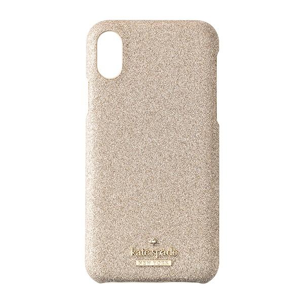 ケイトスペード iPhoneX ケース ソフトゴールド kate spade 8ARU3029