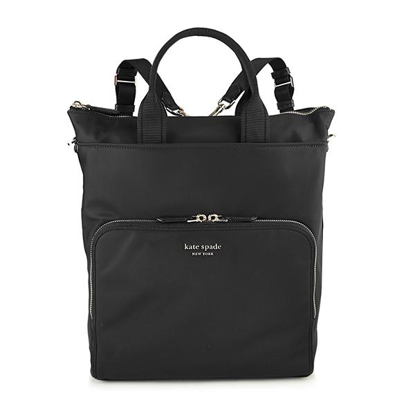 【新品】ケイトスペード katespade リュック　BACKPACK 黒 kate spade NEW YORK ケイトスペード リュックサック ブラック