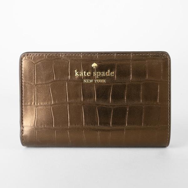 並行輸入 ケイトスペード 2つ折り財布 kate spade マディソン KN223 200 レディース メタリックブラウン 爆買