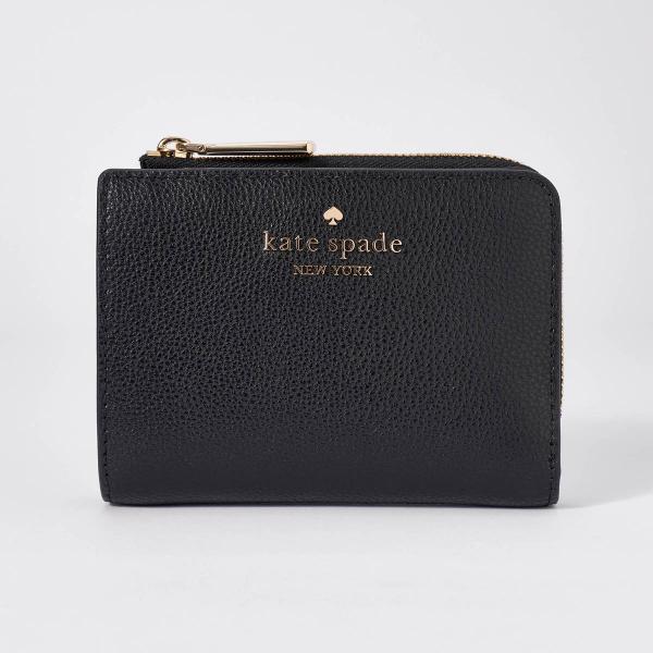 並行輸入 ケイトスペード 2つ折り財布 kate spade ぺブルレザー KN764 001 レディース ブラック 黒 爆買