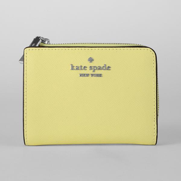 並行輸入 ケイトスペード 2つ折り財布 kate spade マディソン KN767 302 レディース イエロー 黄色 爆買
