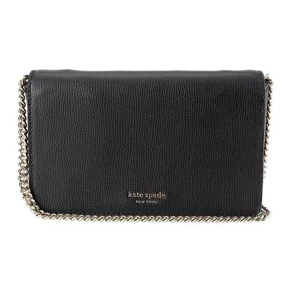 【新品✨️】ケイト・スペード　kate spade チェーン付き　黒 ウォレット kate spade NEW YORK（ケイト・スペード ニューヨーク） 並行輸入