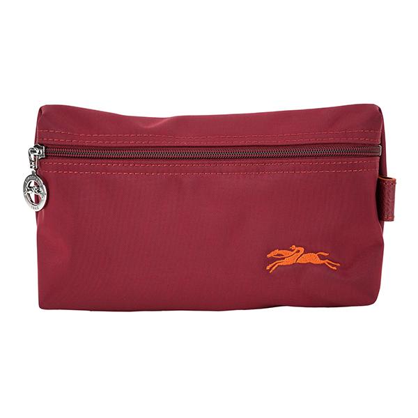 ロンシャン　バック　ポーチ　赤 LONGCHAMP ロンシャン トートバッグ ガーネット レッド 赤系 ル