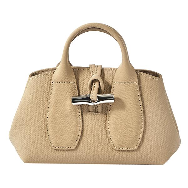 LONGCHAMP（ロンシャン） 並行輸入 ハンドバッグ ベージュ ロゾ TOP