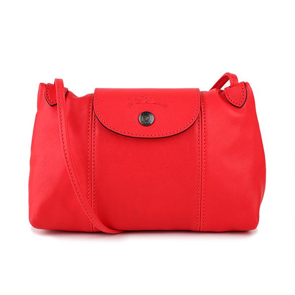 LONGCHAMP ロンシャン ショルダーバッグ レッド 赤 ル・プリ LONGCHAMP ロンシャン ショルダーバッグ レッド 赤 ル・プリ