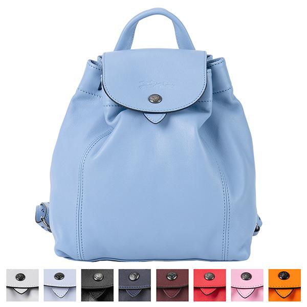 LONGCHAMP ロンシャン リュックサック ライトブルー 水色 ル LONGCHAMP ロンシャン リュックサック ライトブルー 水色 ル