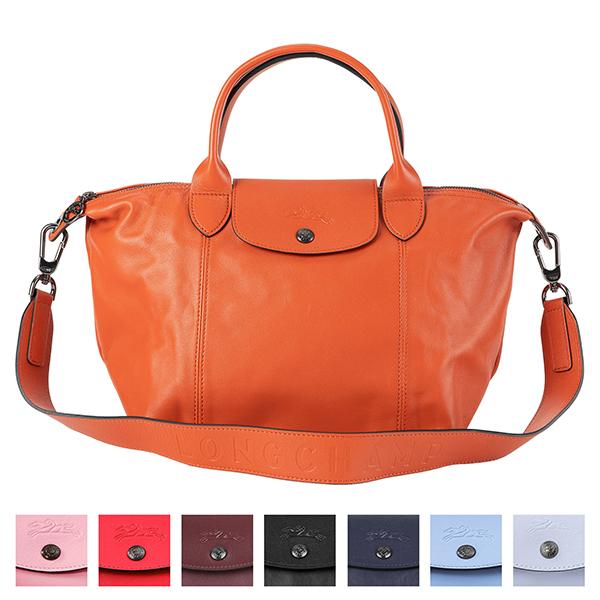 LONGCHAMP ロンシャン ハンドバッグ ル プリアージュ キュイール